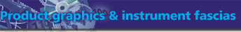 Product graphics & instrument fascias: portfolio of work page 1 o2